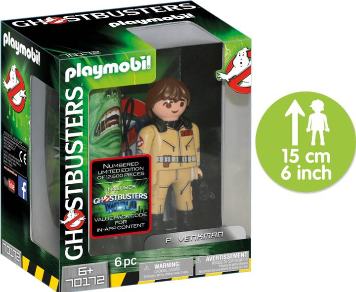 Produktbild Playmobil Ghostbusters Sammlerfigur P. Venkman (70172, Playmobil Ghostbusters)