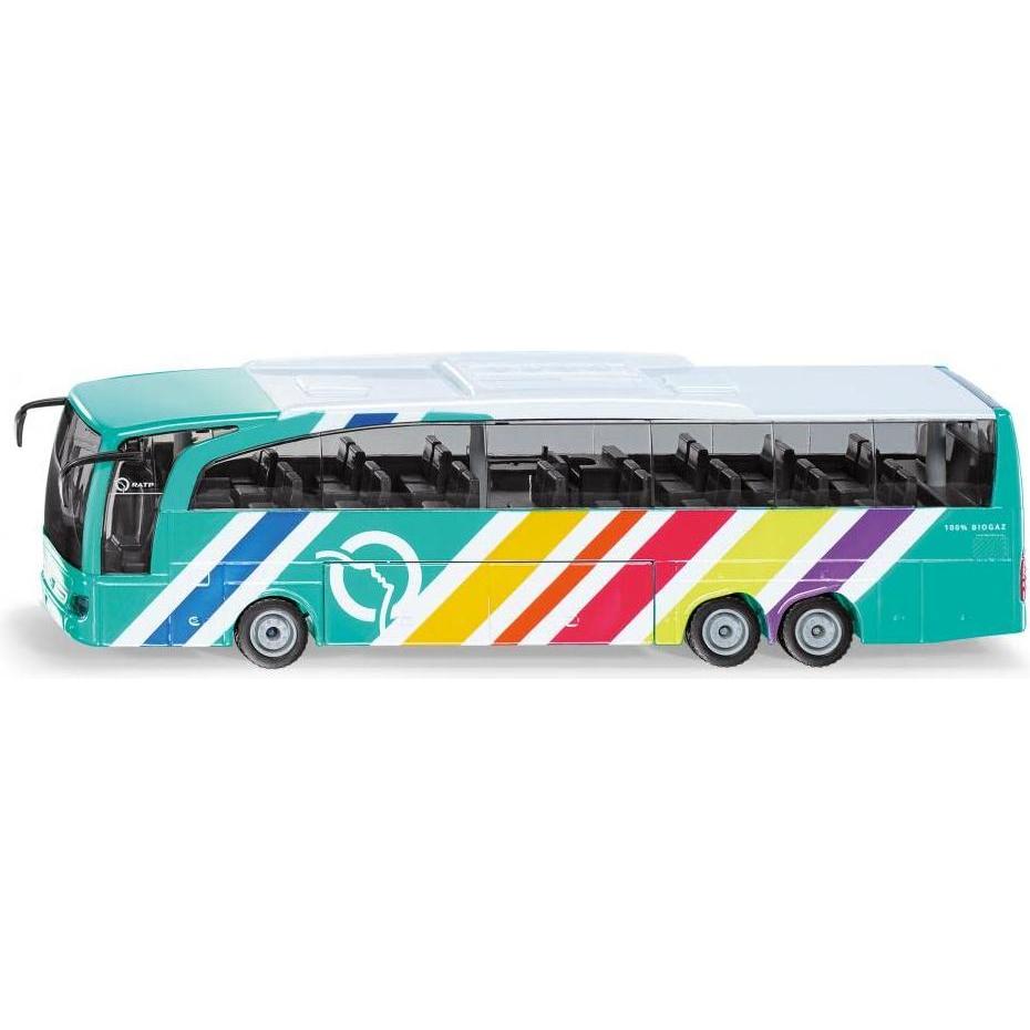 Siku 3738001, Mercedes-Benz Travego Reisebus RATP Frankreich, 1:50, Metall/Kunststoff, Multicolor, Ö