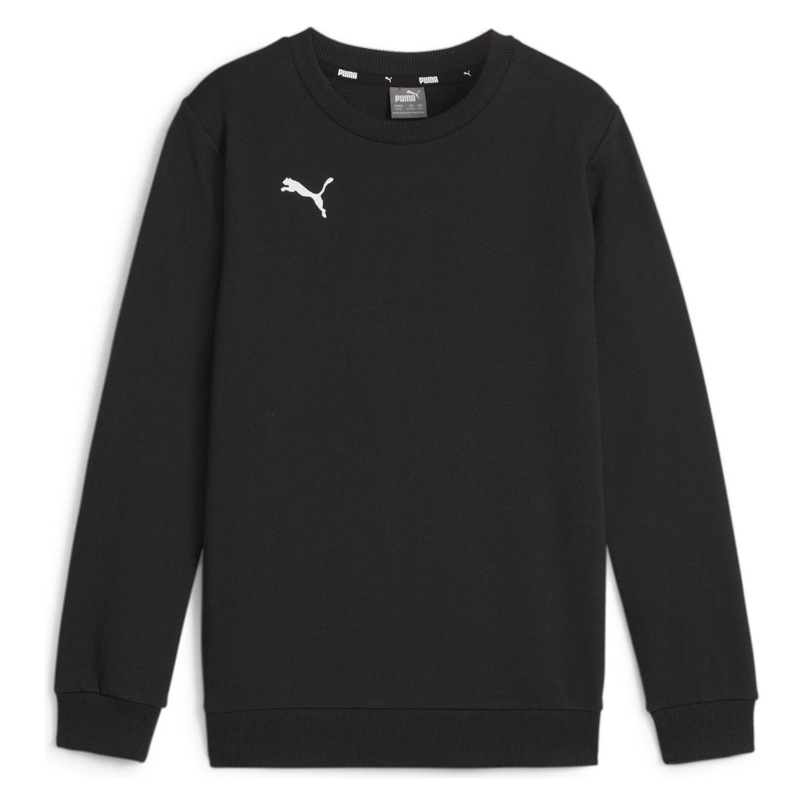 Puma, Jongens, Springer, TeamGOAL Casuals Crew Neck Sweat Jr, Zwart, (116)