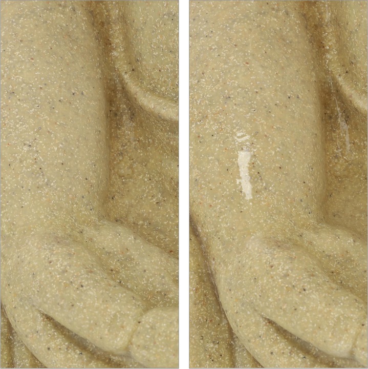 Actual product image Relaxdays Buddha Figurine Ceramic 50 cm