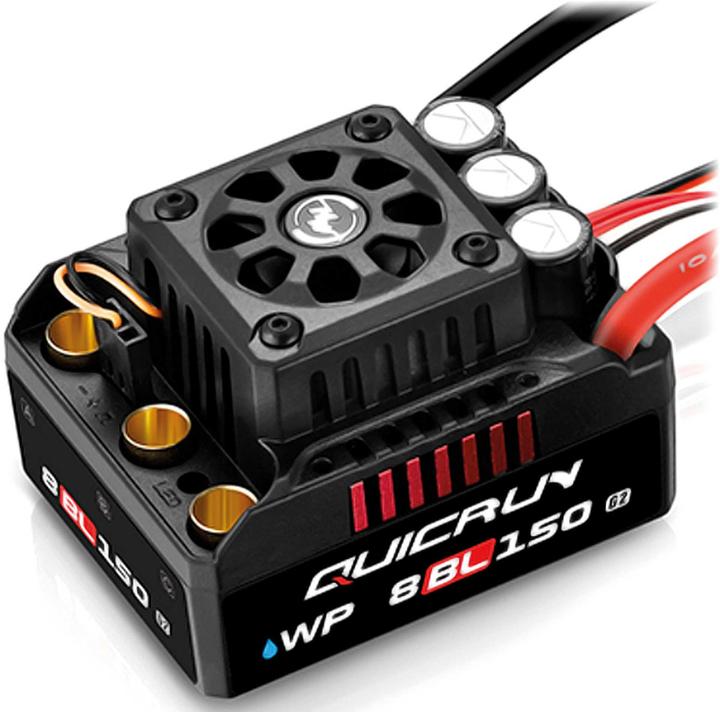 Image du produit Hobbywing QuicRun WP8BL150 G2 Régulateur Brushless 150A 3-6s pour 1:8