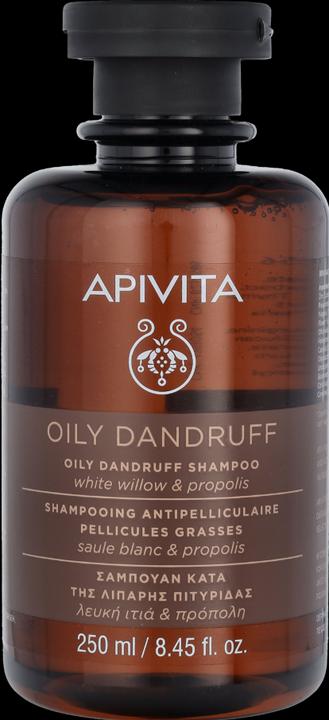 Apivita Fettige Schuppen Shampoo mit weisser Weide und Propolis 250ml (250 ml)