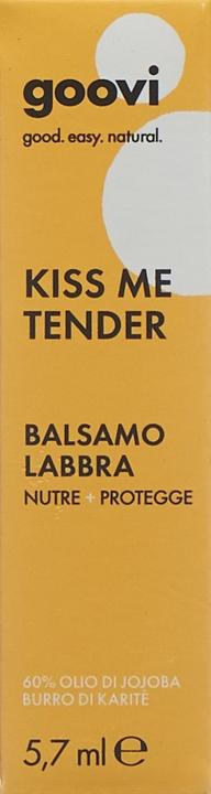 Actual product image Goovi KISS ME TENDER Lippenbalsam Nährend & schützend (Lip balm, 5.70 ml)