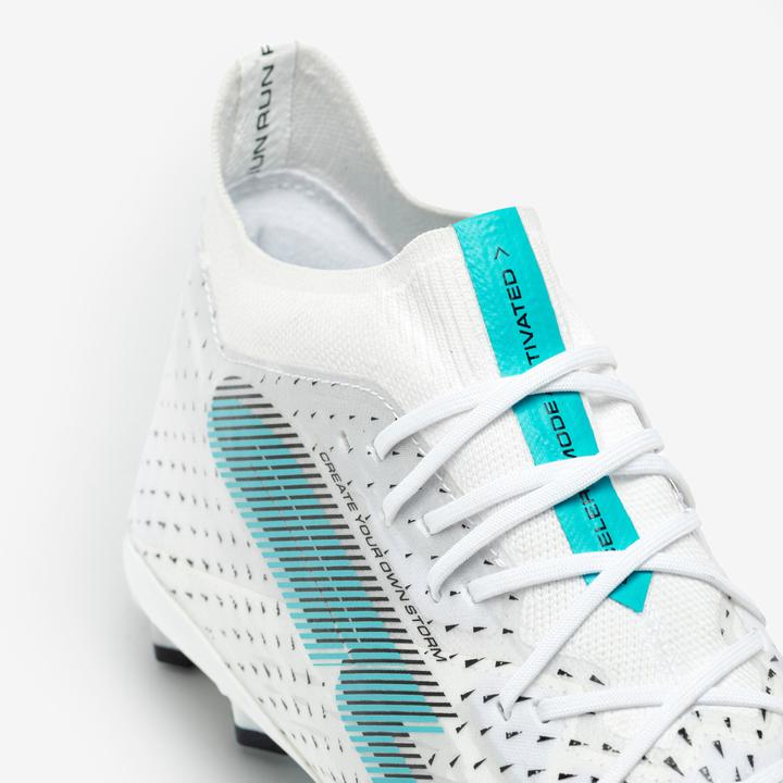 Actual product image Kipsta Damen/Herren Fussball Nockenschuhe FG - CLR Elite Silver Storm (43)