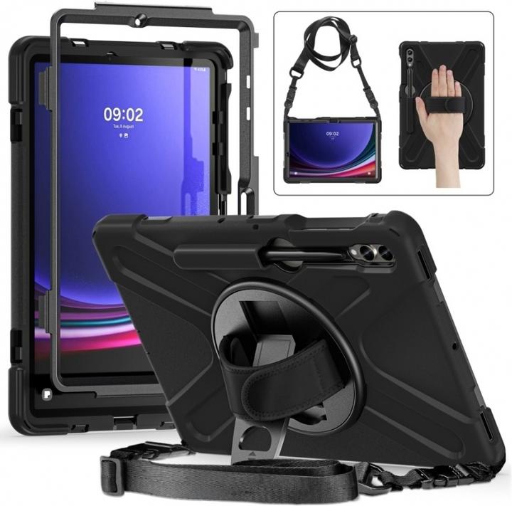 Actual product image Insmat 652-1294 tablet case (10.9") Cover Black (Galaxy Tab S9 FE)