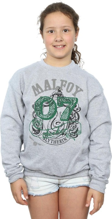 Immagine prodotto Draco Malfoy Seeker Felpa Serpeverde Ragazze (140, 146)