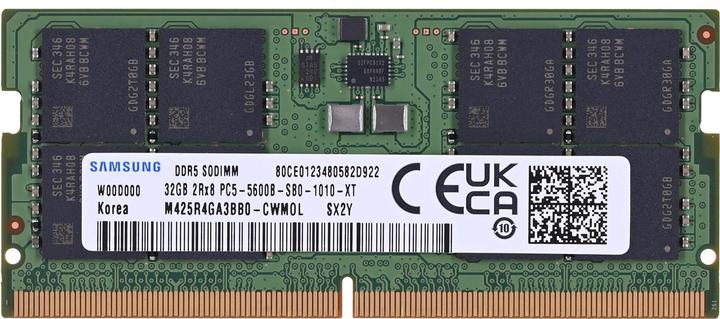 Produktbild Samsung M425R4GA3BB0-CWM (2 x 16GB, 5600 MHz, DDR5-RAM, SO-DIMM)