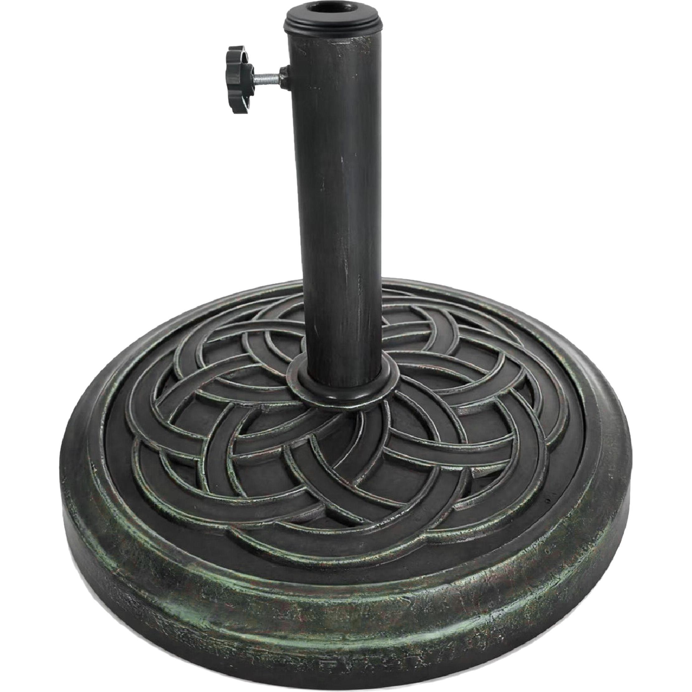 Relaxdays, Base + Piedistallo ombrellone, portombrello