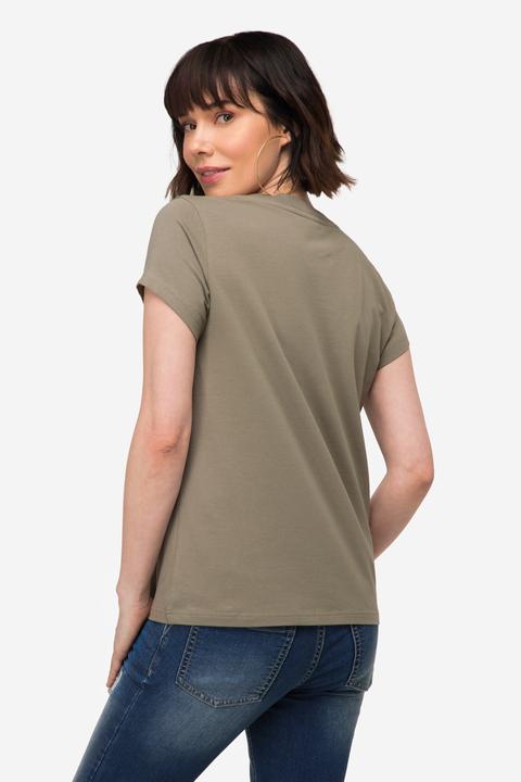 Produktbild Laurasøn T-Shirt, Fisch Motiv, V-Ausschnitt, Halbarm (S)