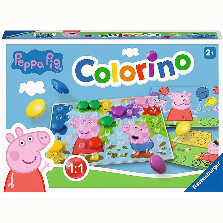 Image du produit Ravensburger Peppa Pig Colorino - Jeu pour enfants (Allemand, Anglais, Français, Italien, Néerlandais, Portugais)