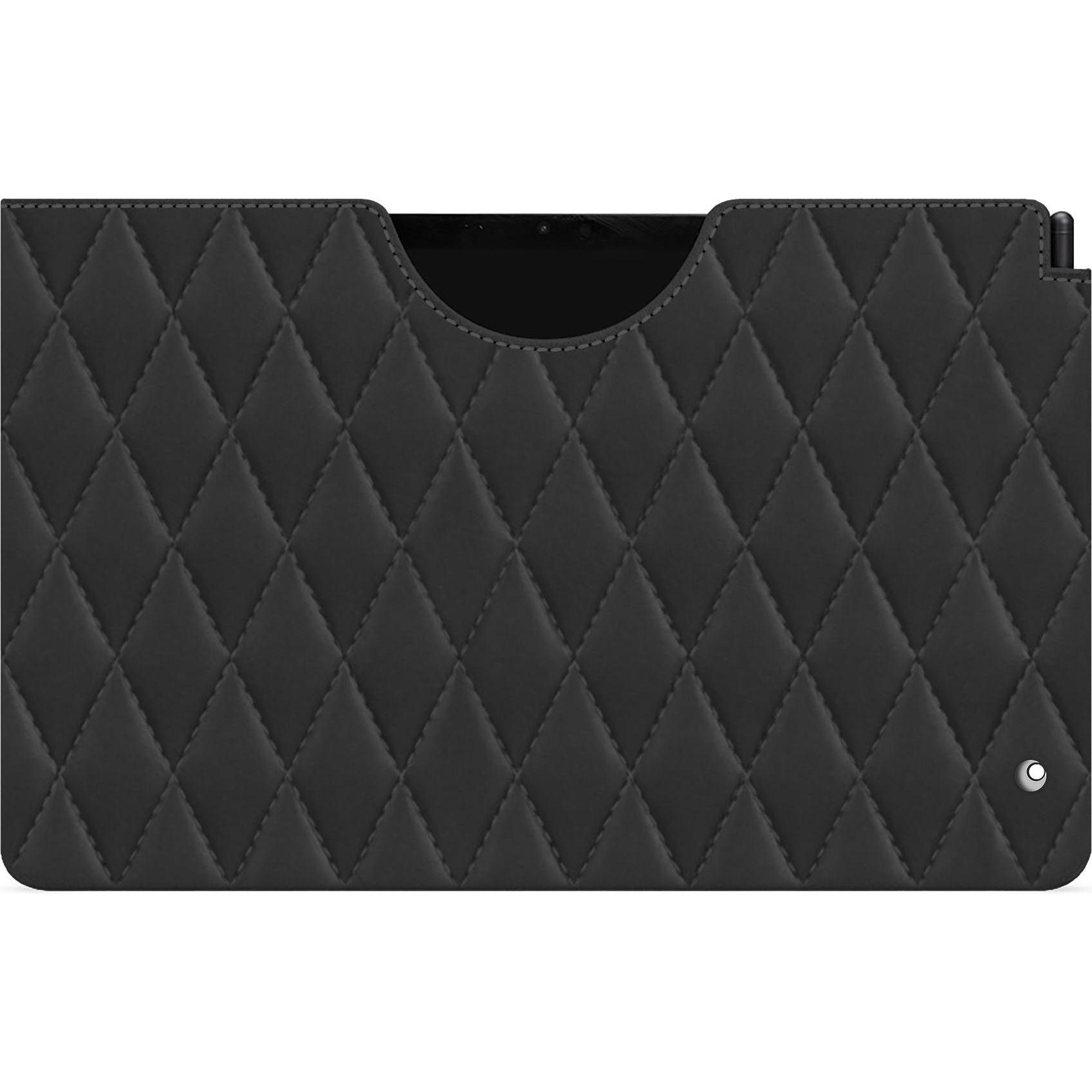 Noreve Lederschutzhülle (Galaxy Tab S9+), Tablet Hülle, Schwarz