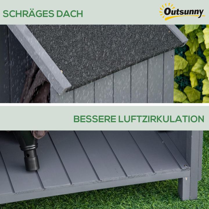 Immagine prodotto Outsunny Capanno degli attrezzi