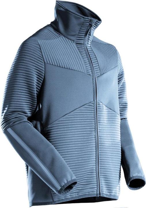 Produktbild Mascot Mikro-Fleecejacke Customized 22503 steinblau Gr. XL (XL)