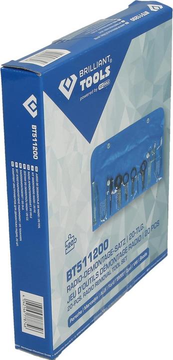 Actual product image Brilliant Tools Radio-Demontage-Satz, 20-tlg