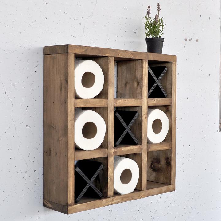 Hanah Home Ethereal Decorative Wooden Wall Shelf