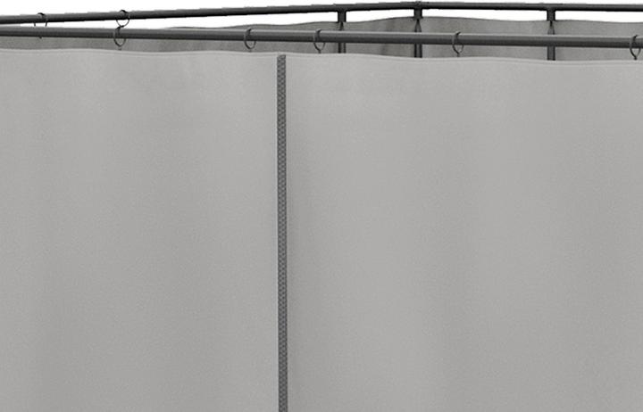 Immagine prodotto Outsunny Seitenwände Polyester Hellgrau (1 cm, 302 cm)