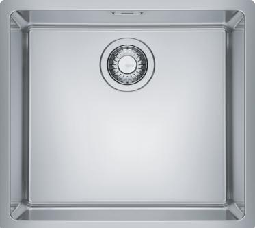 Actual product image Franke Spüle Maris MRX 110-45 CRNI (Undermount sink, 44 cm, 49 cm)