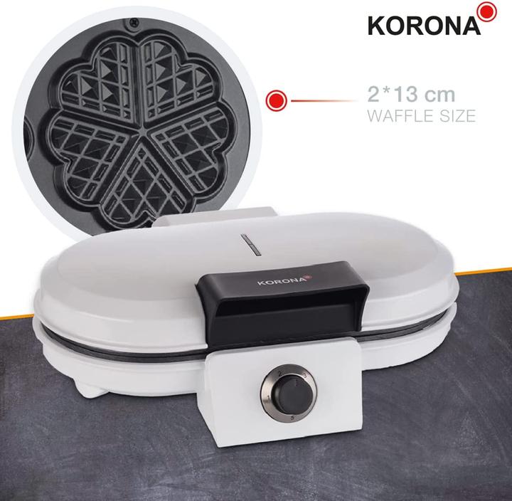 Actual product image Korona Waffle iron waffle maker