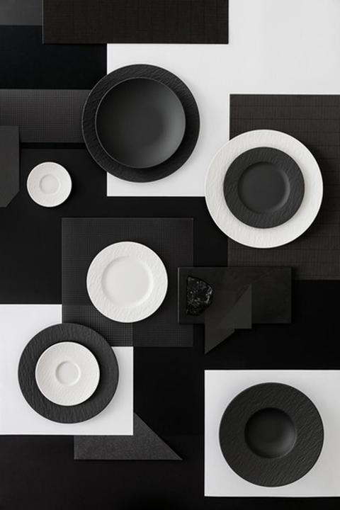 Actual product image Villeroy & Boch Plate Manufacture Rock (6 x, 22 cm)