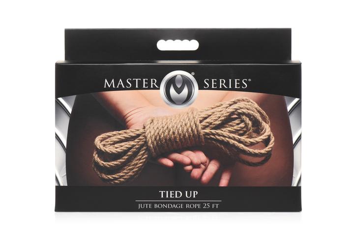 Productafbeelding Master Series Tied Up - Jute Bondage Touw - 7,6 mtr