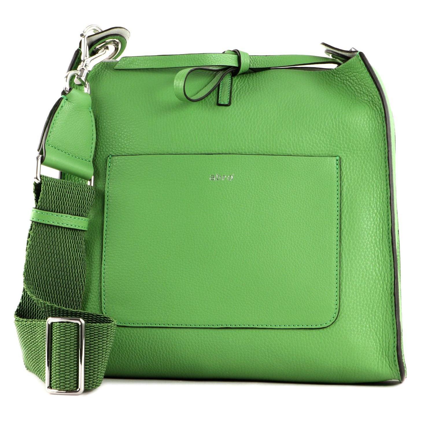 Abro, Damen, Handtasche, Leather Dalia Crossbody Bag Raquel, Grün