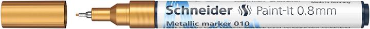 Produktbild Schneider Paint-It 010 Metallic-Marker, 0,8 mm, Metallic-Silber (gold metallic, 0.80 mm, 1 x)