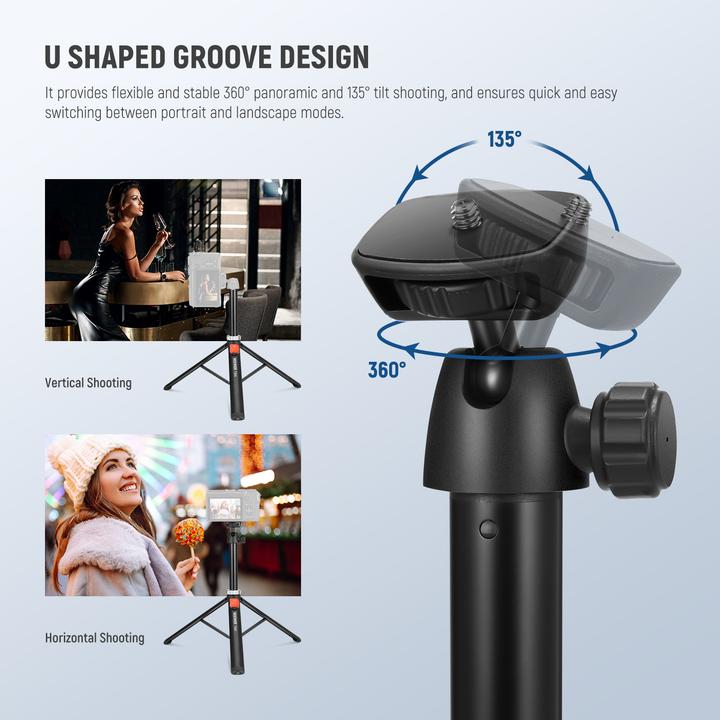 Image du produit Neewer Extendable Phone Tripod With Remote