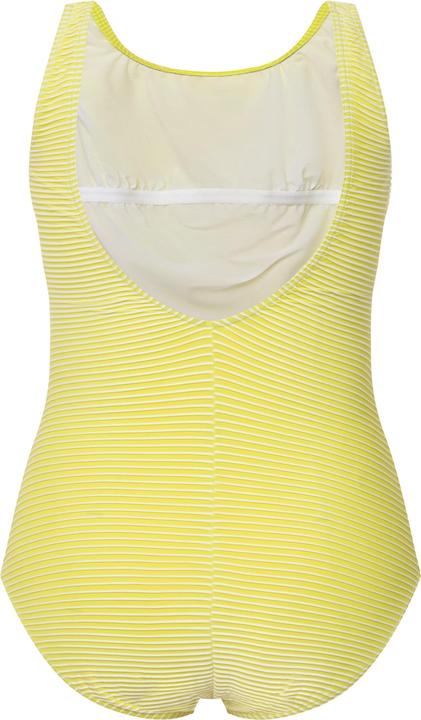 Actual product image Ulla Popken Stripe Print Fine Texture Swimsuit (50)
