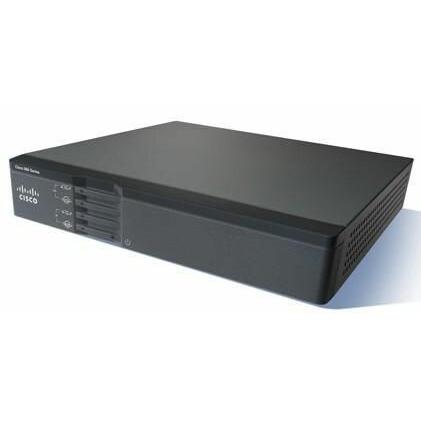 Cisco 866VAE ROUTER WITH, Router, Schwarz