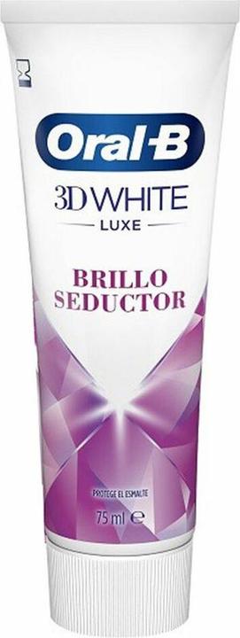 Actual product image Oral-B 3D White Luxe Brilliance Seductive Mint Toothpaste 75ml (75 ml)