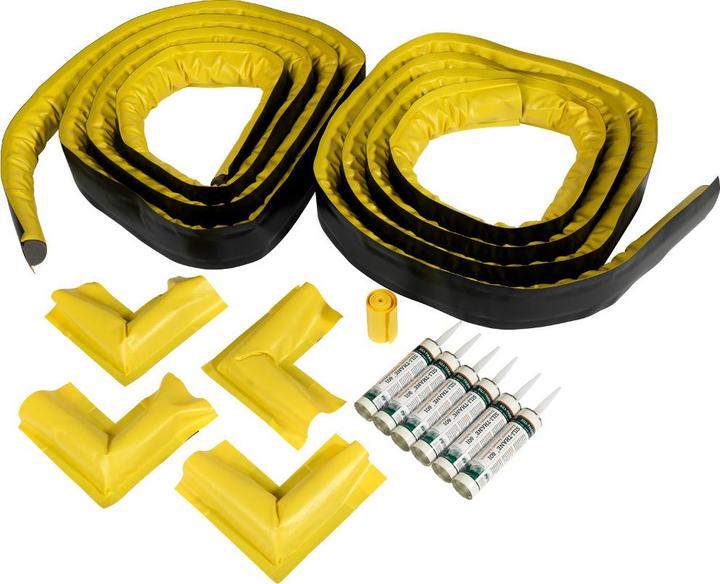 Produktbild Brady SB-MAB-KIT, MAKE-A-BERM-Set mit 2 × 7.6 m Wandabschnitt, 4 Ecken, 1 Rolle Band und 6 Kartusc