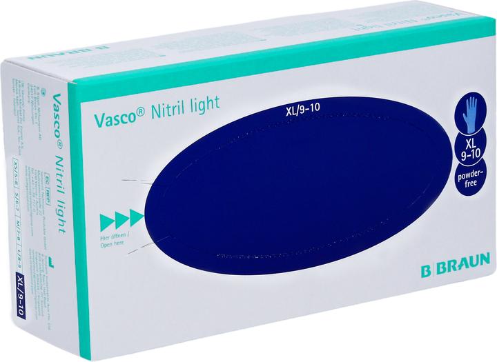 Produktbild B.Braun Nitril Light Untersuchungs-Handschuhe XL latexfrei ungepudert (XL)