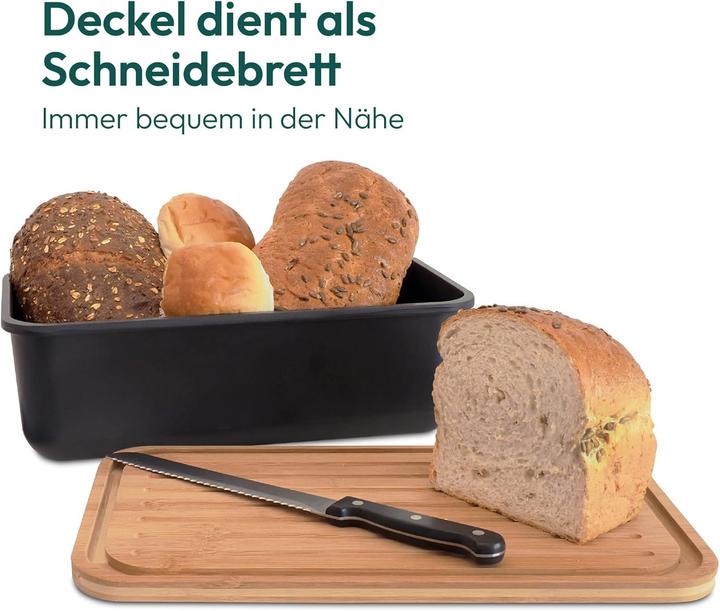 Actual product image Gadgy Brotkasten mit Schneidebrett