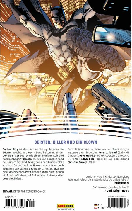 Actual product image Panini Batman - Detective Comics (German, Christian Duce, Kyle Hotz, Peter J. Tomasi, 2021)