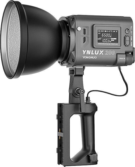 Yongnuo YNLUX200 Kit 3200K-5600K Video LED Light (Video light)