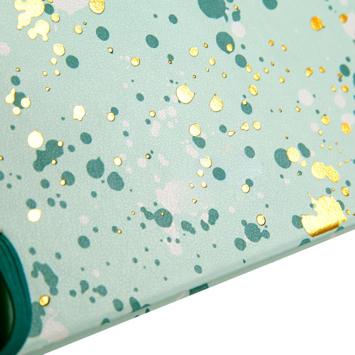 Produktbild Idena Notizbuch Sparkle mint kariert FSC-Mix (14 x 20 cm, Kariert, Harter Einband)