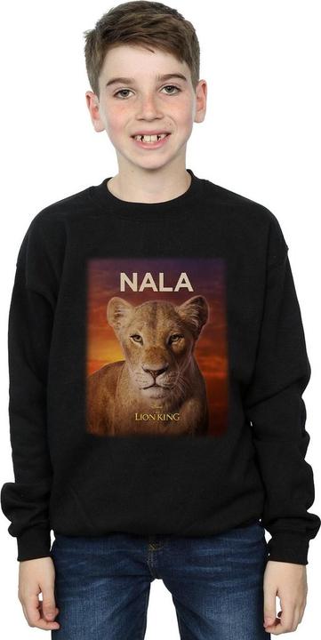 Actual product image Disney Boys The Lion King Movie Nala Poster Sweatshirt (140, 146)