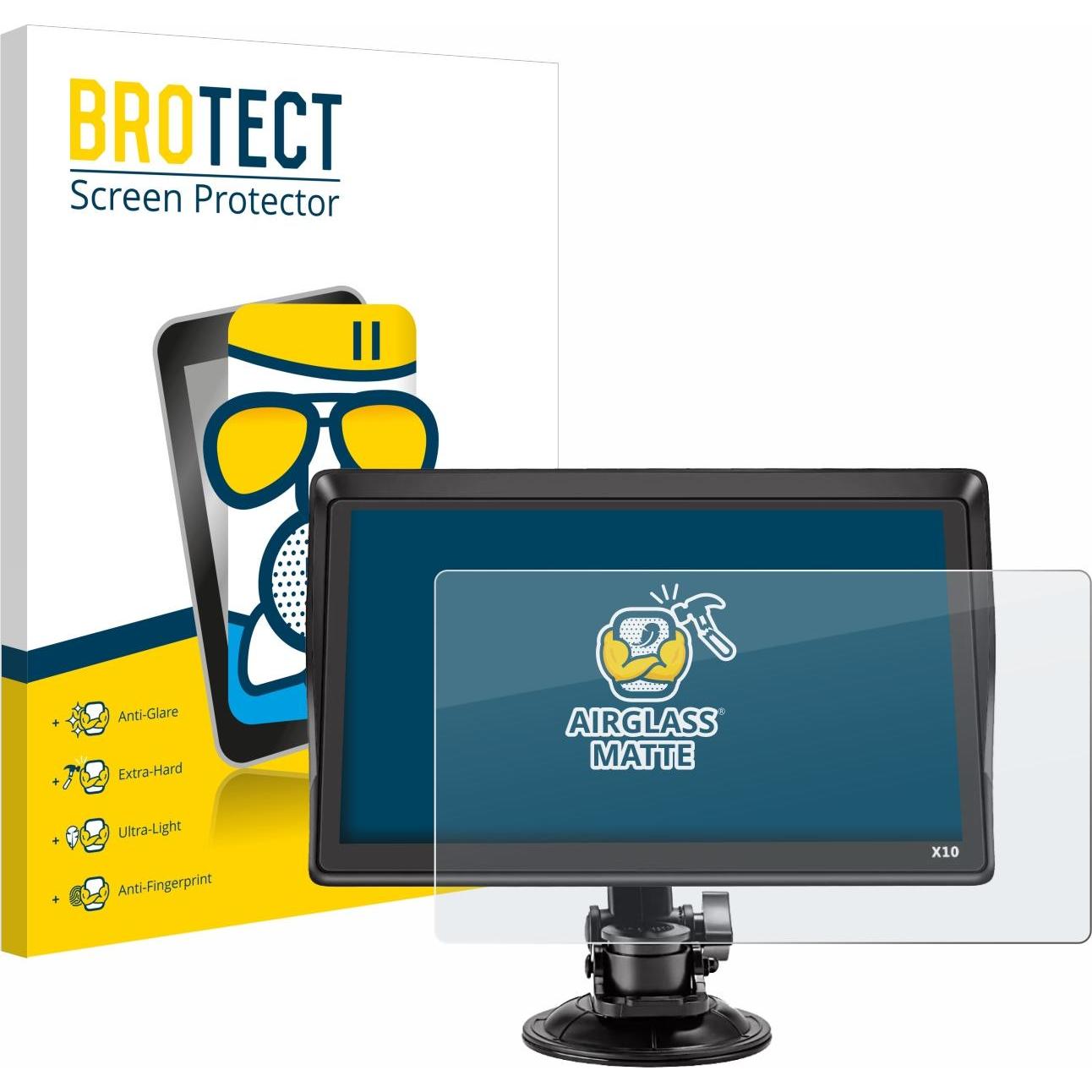 BROTECT, Fahrzeug Navigation Zubehör, Schutzglas Schutzfolie Glas Folie Displayschutz matt