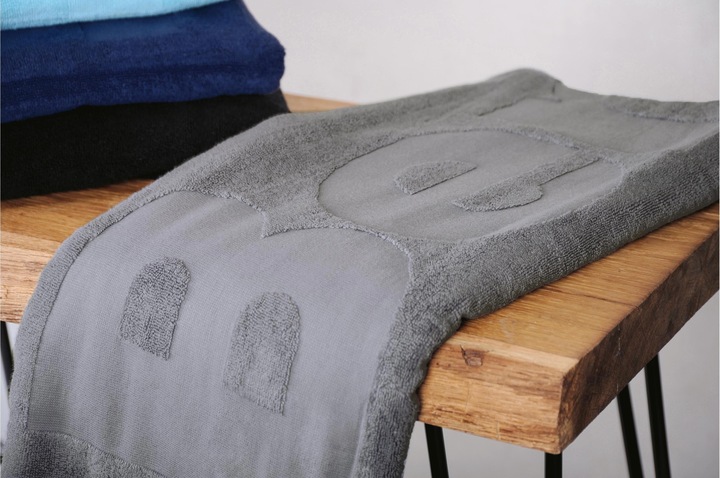Image du produit Herding Serviette de sauna Bench Gris (80 x 180 cm)