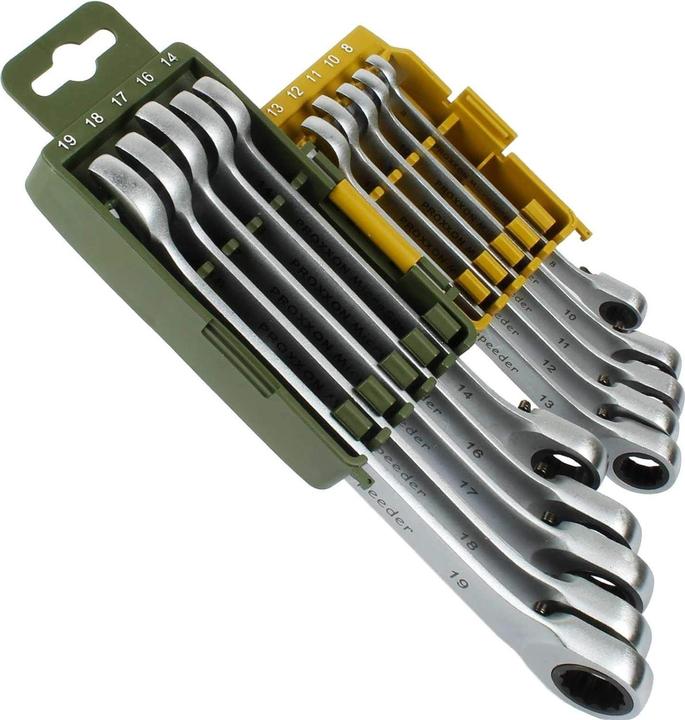 Produktbild Proxxon Micro-Speeder-Satz (10 mm, 11 mm, 12 mm, 13 mm, 14 mm, 16 mm, 17 mm, 18 mm, 19 mm, 8 mm)