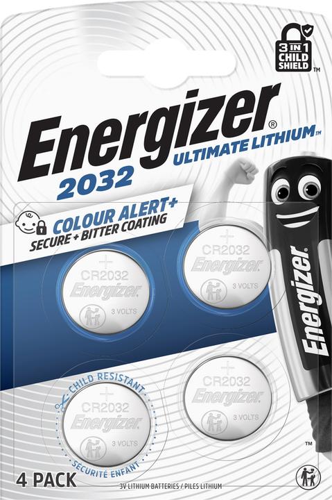 Produktbild Energizer Ultimate Lithium (4 Stk., CR2032, 235 mAh)