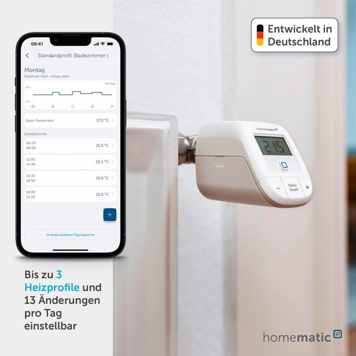Actual product image Homematic IP Radiator thermostat