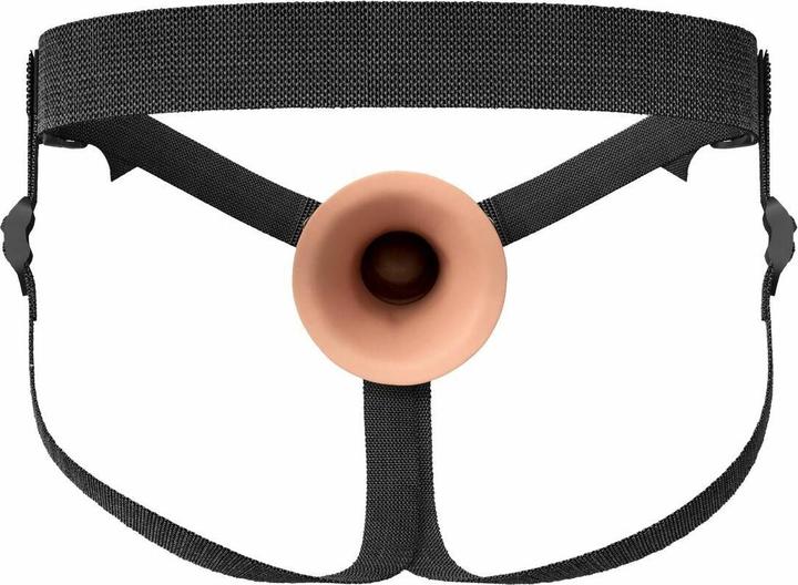 Actual product image Pipedream Hollow silicone strap-on