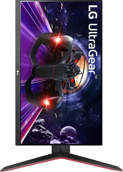 Actual product image LG UltraGear/24GN65R-B/23,8"/IPS/FHD/144Hz/1ms/Blck-Red/2R (1920 x 1080 pixels, 23.80")