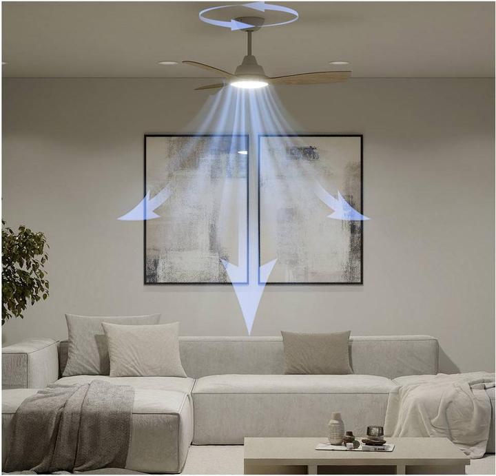 Produktbild Philips Olas Ventilator mit LED-Beleuchtung (50 dB)