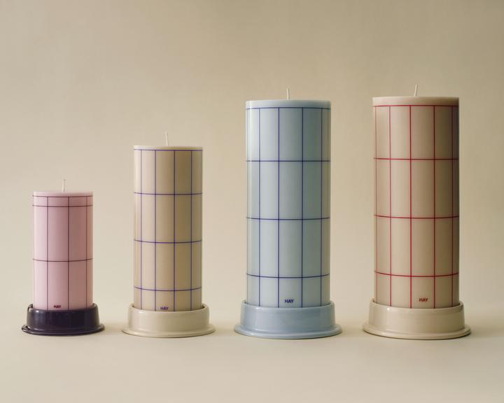 Produktbild HAY - Column Kerzenhalter Large Ø13 (Hellblau)