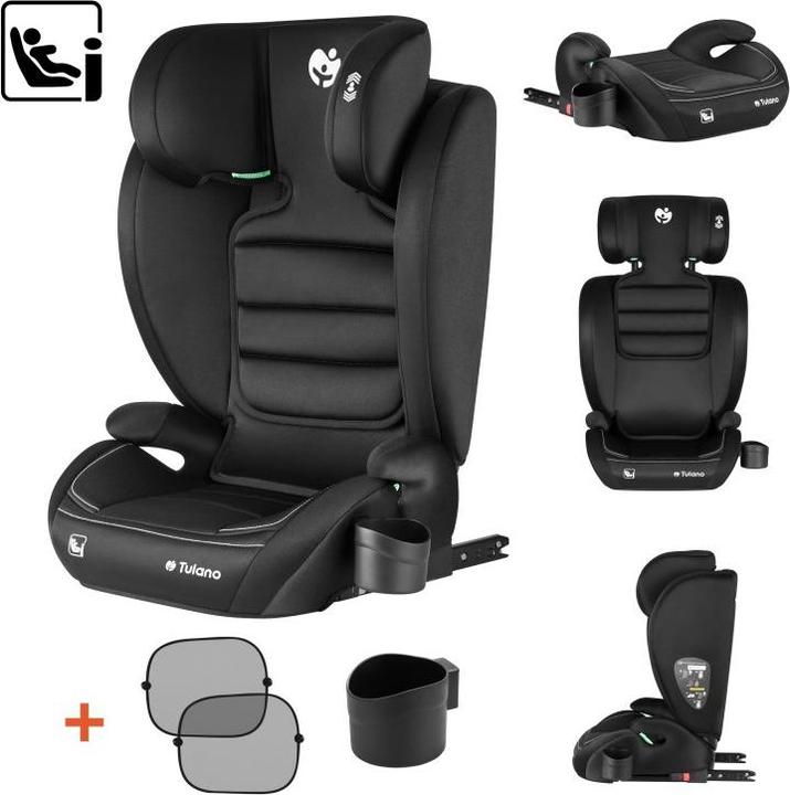 Productafbeelding Tulano Joy 25 Autositz Schwarz (Kinderzitje)