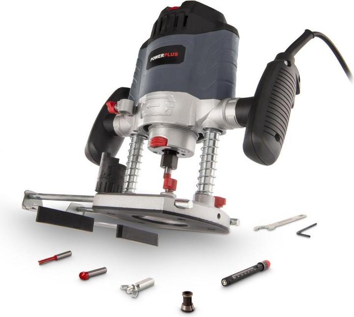 Actual product image Powerplus OberfrÄse 1200W - 3 Acc.