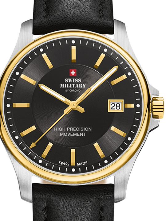 Actual product image Swiss Military quartz (Analogue wristwatch, 39 mm)