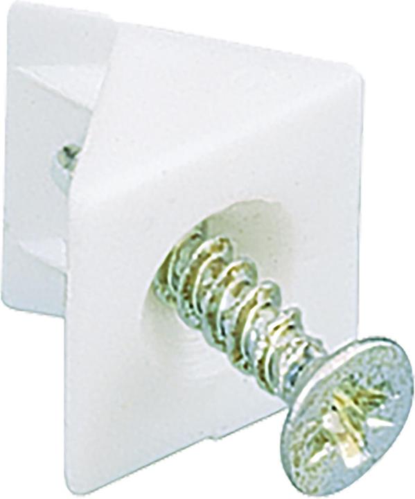 Produktbild Hettich Rückwandverbinder RV 8, Kunststoff weiss (200 Stk.)